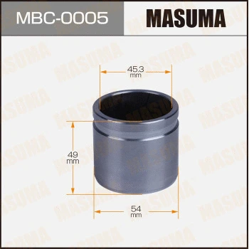 Piston, étrier de frein MASUMA MBC-0005