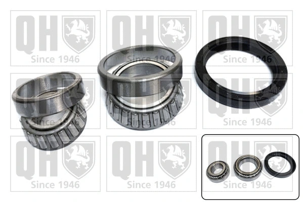Kit de roulements de roue QUINTON HAZELL QWB197C