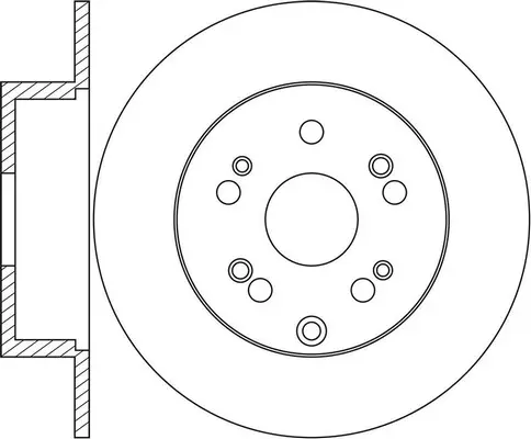 Disque de frein FIT FR0750
