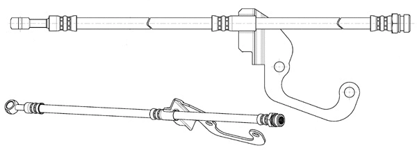 Flexible de frein CEF 511955