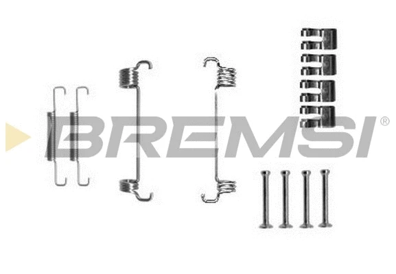 Kit d'accessoires, mâchoire de frein BREMSI SK0851