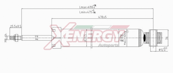 Amortisseur AP XENERGY X419343