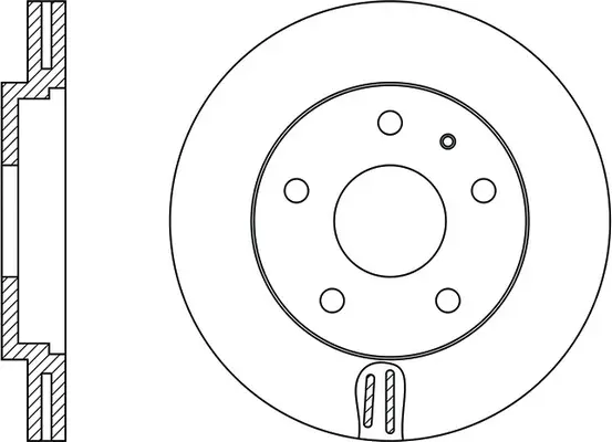 Disque de frein FIT FR0192V
