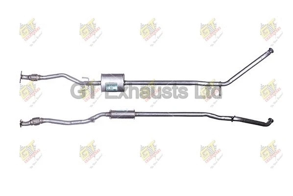 Silencieux central GT Exhausts GKA037