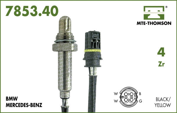Sonde lambda MTE-THOMSON 7853.40.072