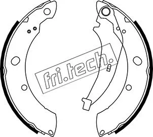 Jeu de mâchoires de frein fri.tech. 1023.008