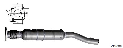 Catalyseur VEGAZ GmbH CHK-929