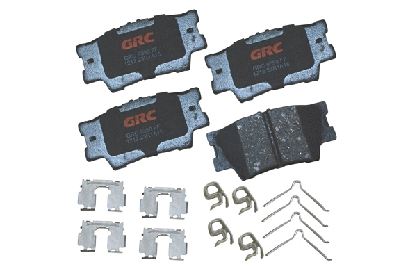 Kit de plaquettes de frein, frein à disque GRC - Ultra Brakes GCD1212