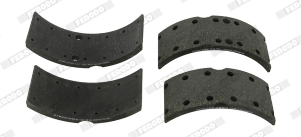 Kit de garnitures de frein, frein à tambour FERODO K17096.0-F3653