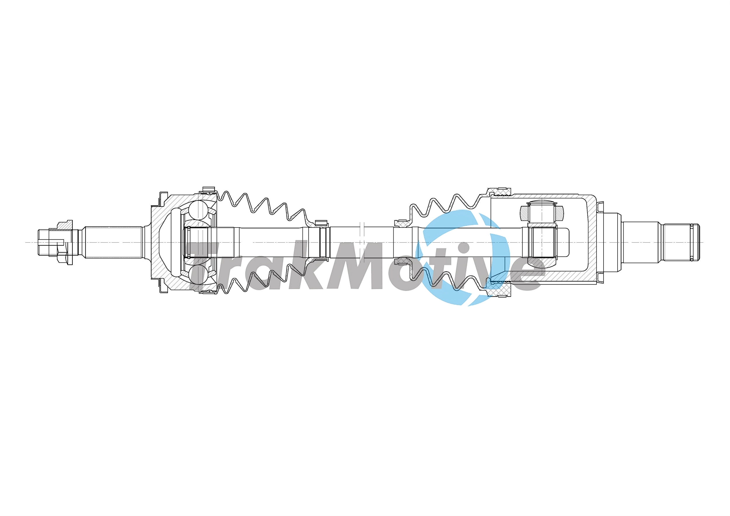Arbre de transmission TrakMotive 30-2013
