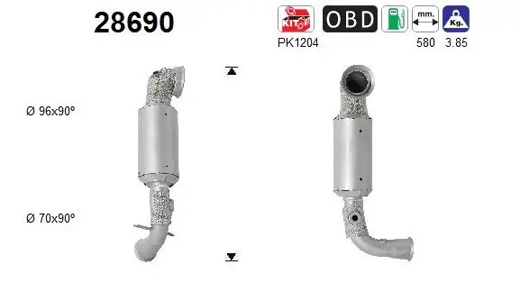 Catalyseur AS 28690