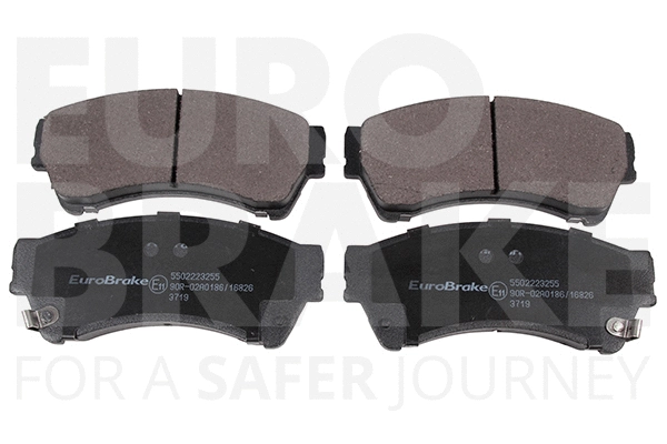 Kit de plaquettes de frein, frein à disque EUROBRAKE 5502223255