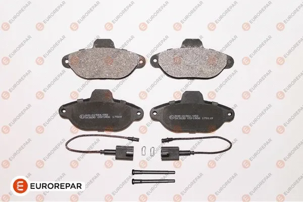 Kit de plaquettes de frein, frein à disque EUROREPAR 1639376880