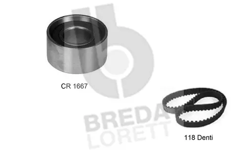 Kit de courroie crantée BREDA LORETT KCD0268