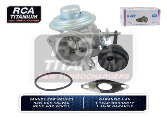 Vanne EGR RCA FRANCE EGRCA34