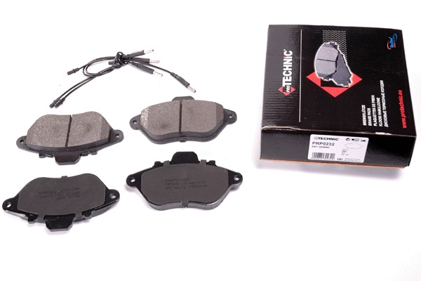 Kit de plaquettes de frein, frein à disque PROTECHNIC PRP0232