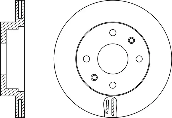 Disque de frein FIT FR0210V