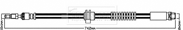 Flexible de frein BORG & BECK BBH8322