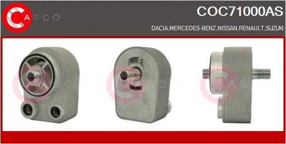 Radiateur d'huile CASCO COC71000AS