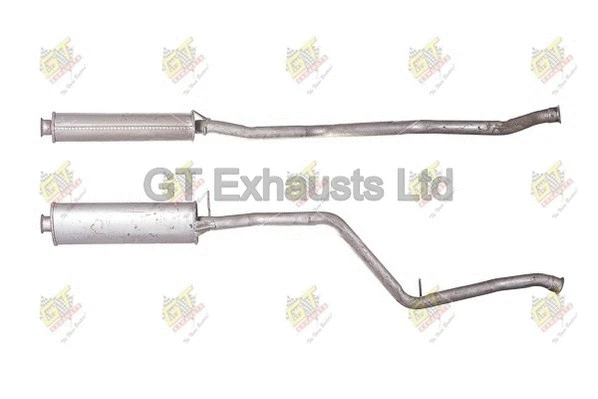 Silencieux central GT Exhausts GPG442