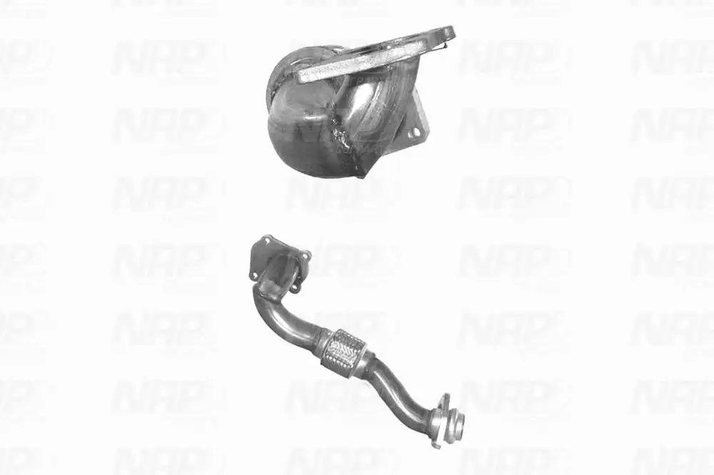 Tuyau d'échappement NAP carPARTS GmbH CAF10557