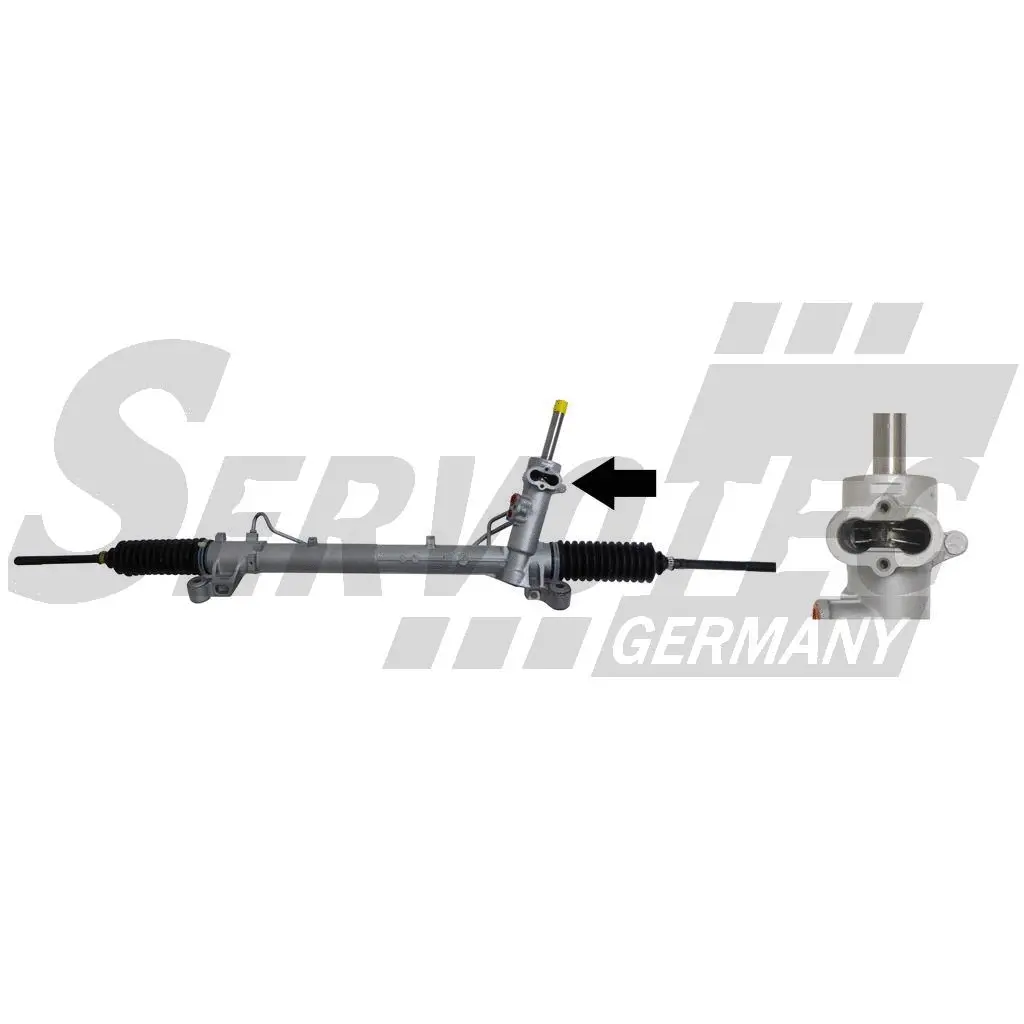 Crémaillère de direction Servotec STSR1090L