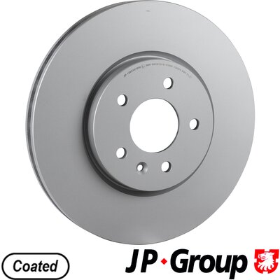 Disque de frein JP GROUP 1263107200