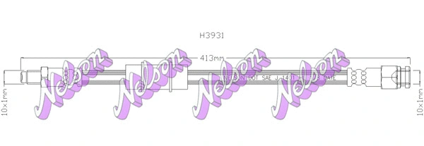 Flexible de frein KAWE H3931
