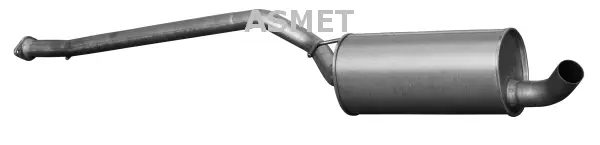 Silencieux central ASMET 07.217