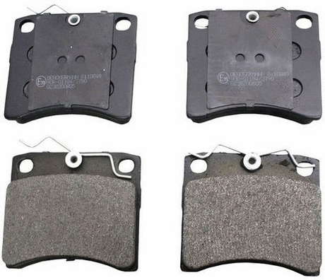 Kit de plaquettes de frein, frein à disque DENCKERMANN B110849