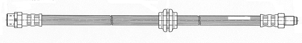 Flexible de frein CEF 511587