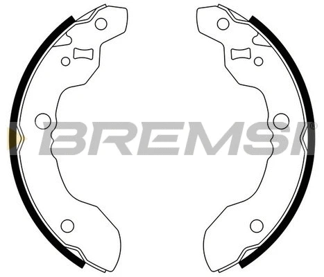Jeu de mâchoires de frein BREMSI GF0921