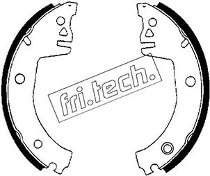 Jeu de mâchoires de frein fri.tech. 1106.218