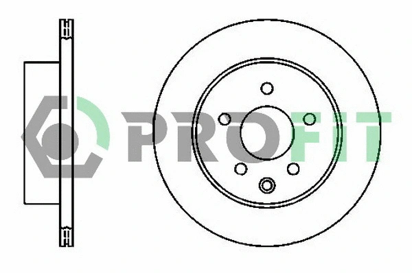 Disque de frein PROFIT 5010-2020