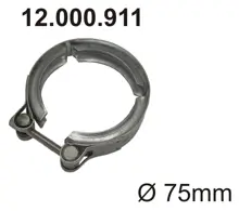 Raccord de tuyau, système d'échappement EBERSPÄCHER 12.000.911