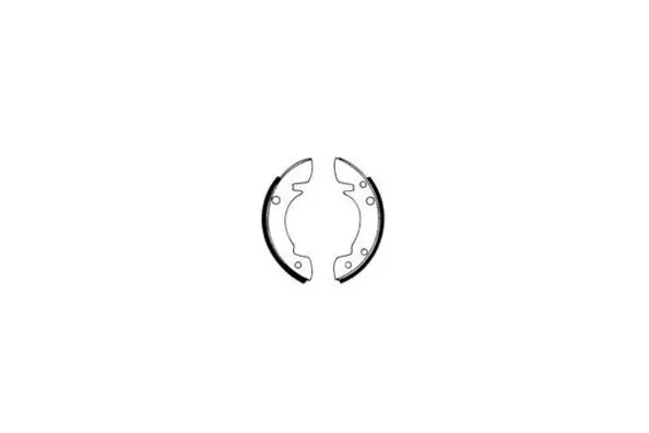 Jeu de mâchoires de frein E.T.F. 09-0062