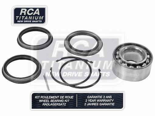 Kit de roulements de roue RCA FRANCE RCAK1424