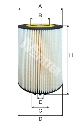 Filtre à huile MFILTER TE 4029