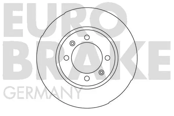 Disque de frein EUROBRAKE 5815204104