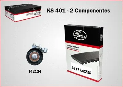 Kit de courroie crantée GATES-BR KS401
