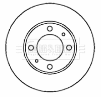 Disque de frein BORG & BECK BBD5882S