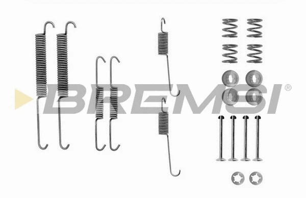 Kit d'accessoires, mâchoire de frein BREMSI SK0754