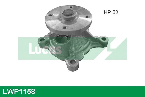 Pompe à eau, refroidissement du moteur LUCAS LWP1158