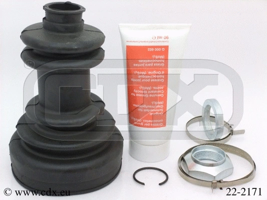 Jeu de joints-soufflets, arbre de commande CDX 22-2171