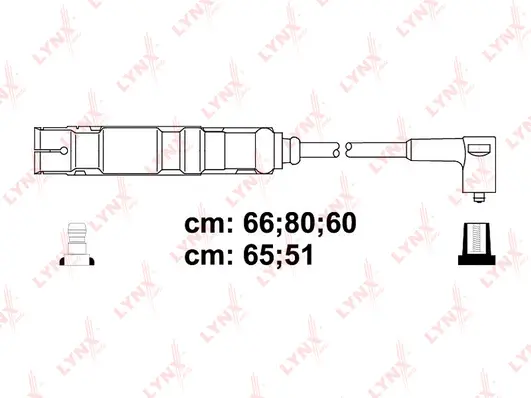 Kit de câbles d'allumage LYNXAUTO SPC8040
