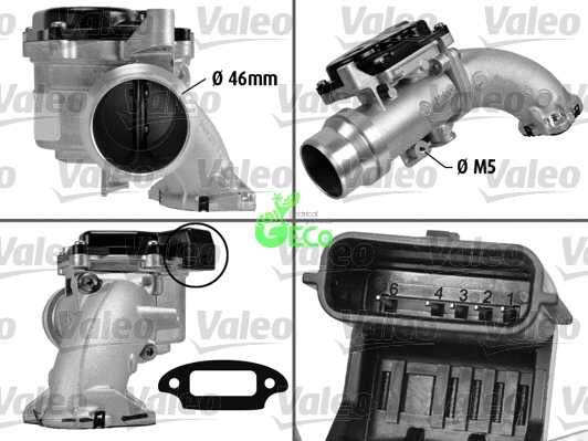 Corps papillon GECO CF19133