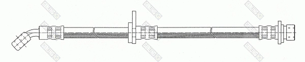 Flexible de frein GIRLING 9004395