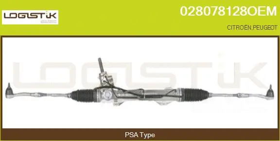 Crémaillère de direction LGK 028078128OEM