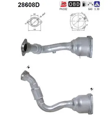 Catalyseur AS 28608D
