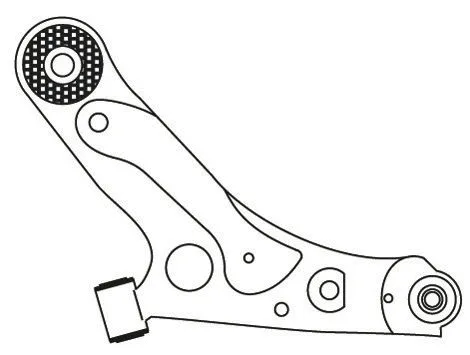 Bras de liaison, suspension de roue FRAP F4104